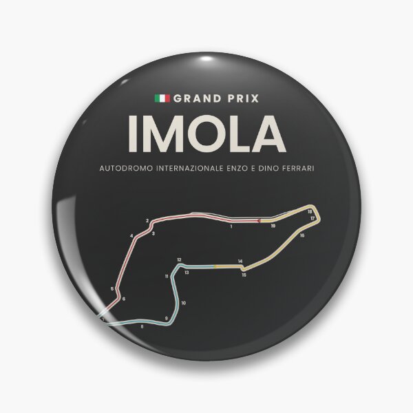 Item preview, Imola Autodrome Circuit | Italian Grand Prix Motorsports Circuit Map designed and sold by aio.