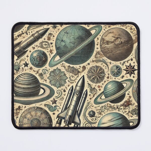 Item preview, space themed pattern designed and sold by TEEJAMBOREE.