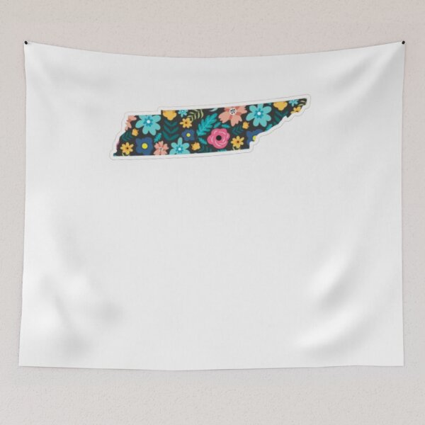 Item preview, Floral Tennessee State designed and sold by krystalRomanart.