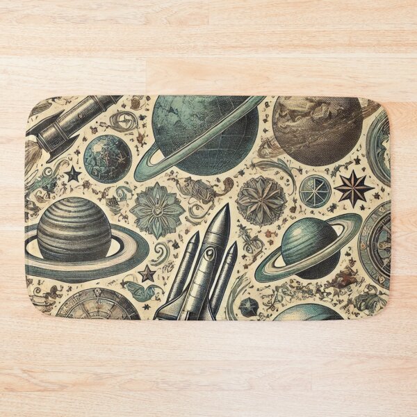 Item preview, space themed pattern designed and sold by TEEJAMBOREE.