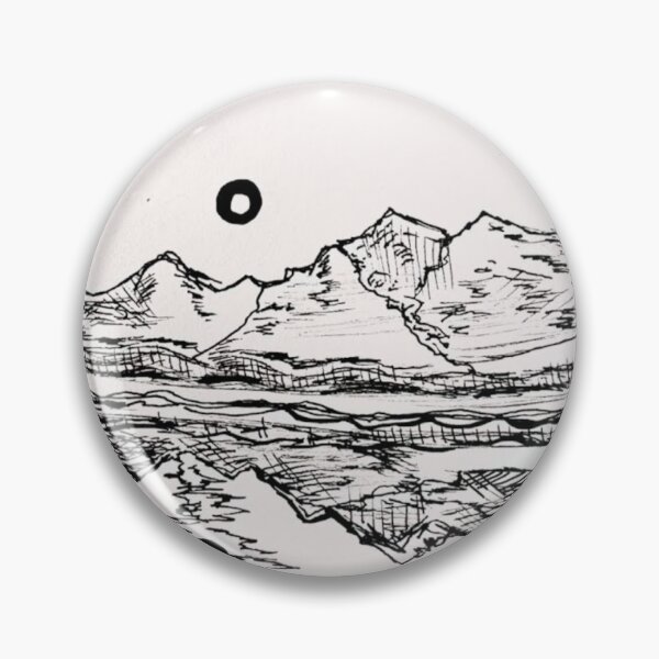 Item preview, Mountain Sticker designed and sold by aurabyaubrey.