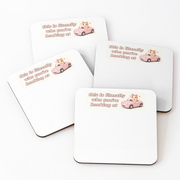 Item preview, This Is Literally Who You're Honking At Cute Cat Driver Funny Honk designed and sold by krystalRomanart.