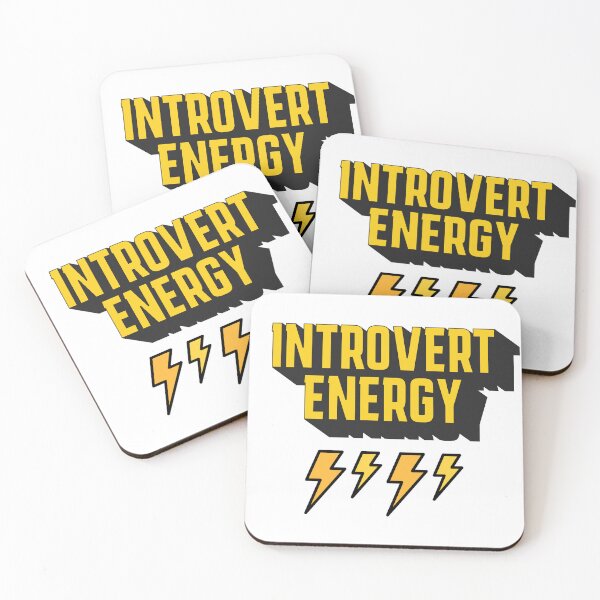 Item preview, Introvert Energy Funny Relatable Bold Graphic Gift designed and sold by Patina & Pixel.
