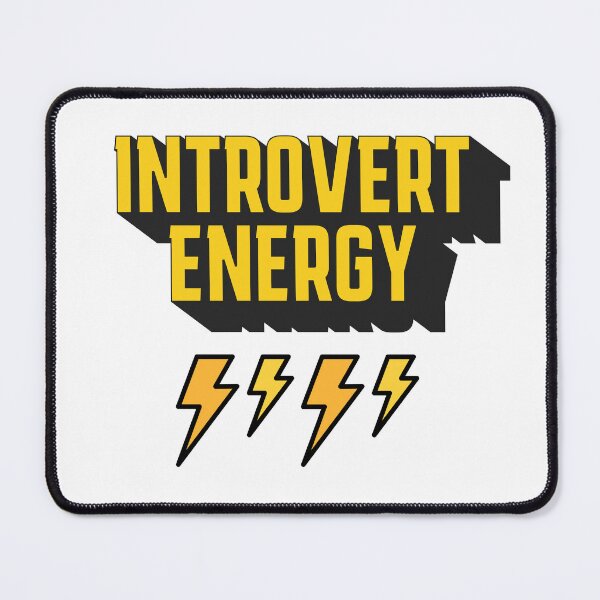 Item preview, Introvert Energy Funny Relatable Bold Graphic Gift designed and sold by Patina & Pixel.