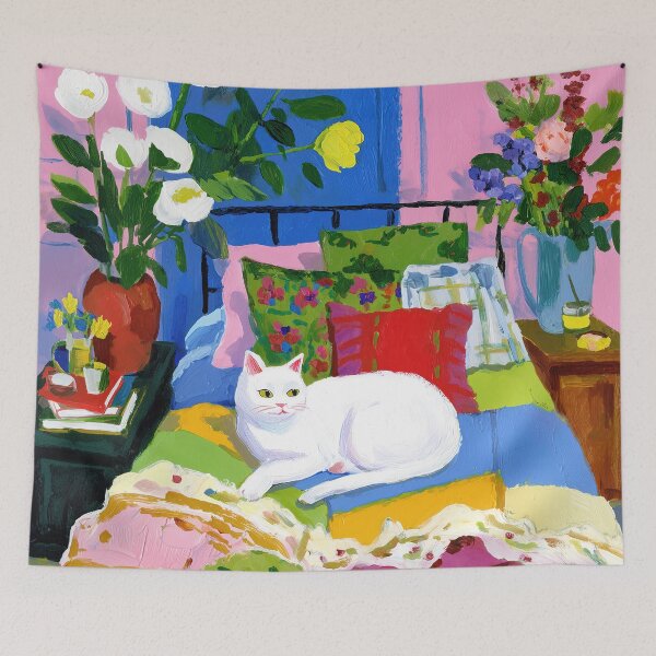 Item preview, Whiskers’ Rainbow Naptime designed and sold by Venon28.