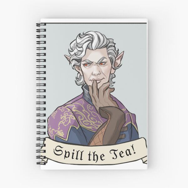 Item preview, Astarion Spill the Tea! designed and sold by Darkaeterea.