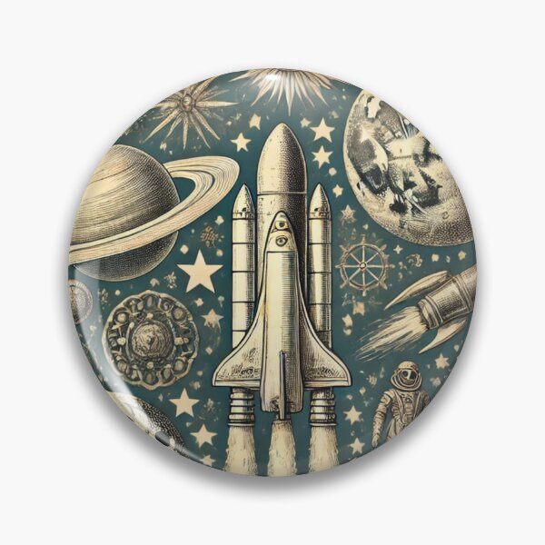 Item preview, space themed pattern designed and sold by TEEJAMBOREE.