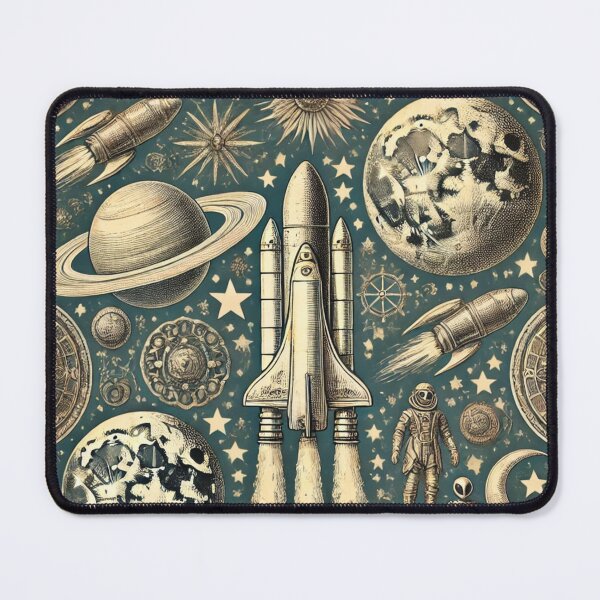 Item preview, space themed pattern designed and sold by TEEJAMBOREE.