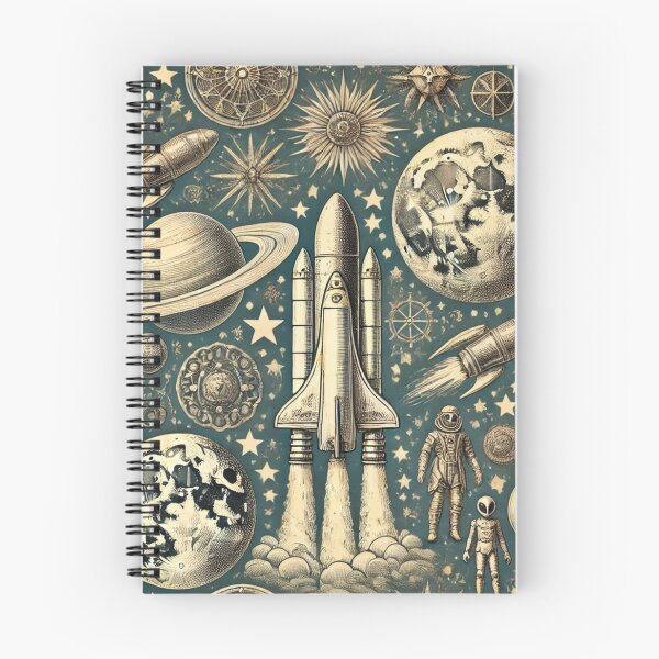 Item preview, space themed pattern designed and sold by TEEJAMBOREE.