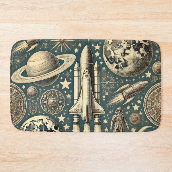 Item preview, space themed pattern designed and sold by TEEJAMBOREE.