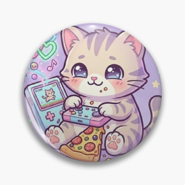 Item preview, Gaming & Snacks – Chill Gamer Cat designed and sold by Meowza Studio.