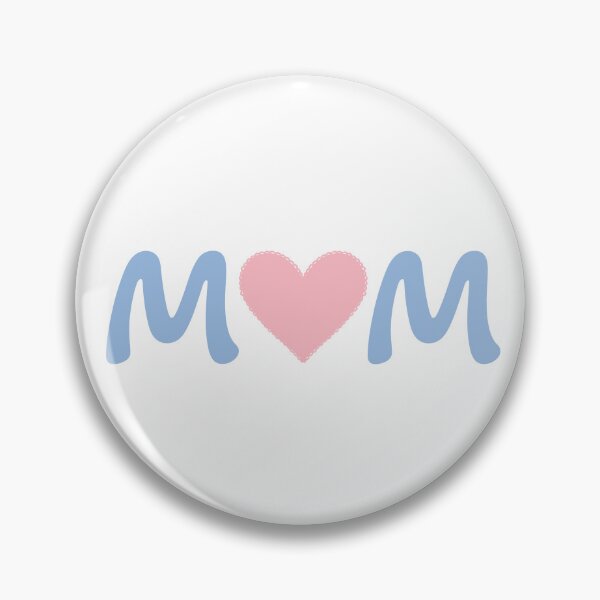 Aperçu de l'œuvre Design minimaliste et mignon avec un cœur et l'inscription « Maman » pour un amour familial. créée et vendue par EL-Lebedenko.
