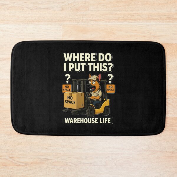 Item preview, Where Do I Put This Warehouse Humor designed and sold by RetroNibylander.