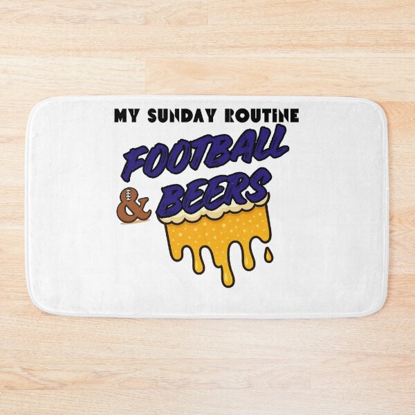 Item preview, Baltimore Ravens Sunday Football & Beers designed and sold by ThatFootball12.