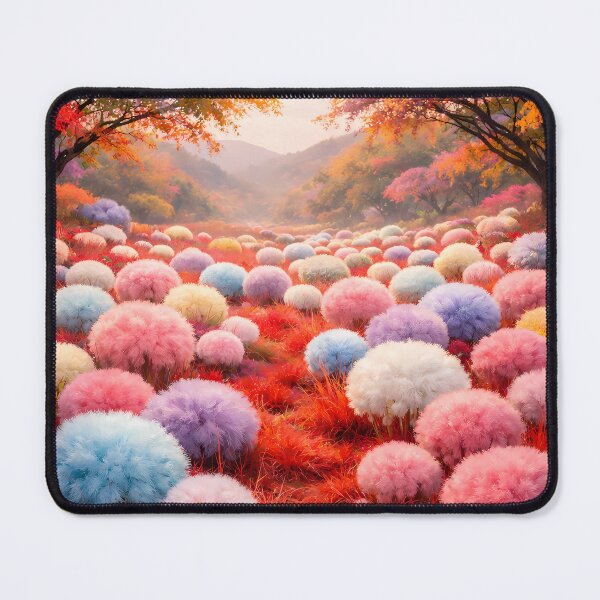 Item preview, Dreamy Pastel Forest Meadow Fantasy Landscape designed and sold by KnitOfShadoF.