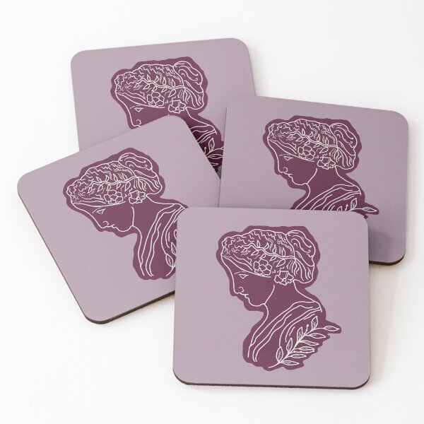 Item preview, Greek Goddess Design - Burgundy Version designed and sold by Sophie Elaina Designs.