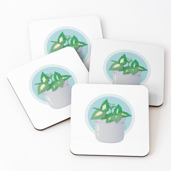 Item preview, Coleus Houseplant Illustration designed and sold by Studio Hromi LLC.