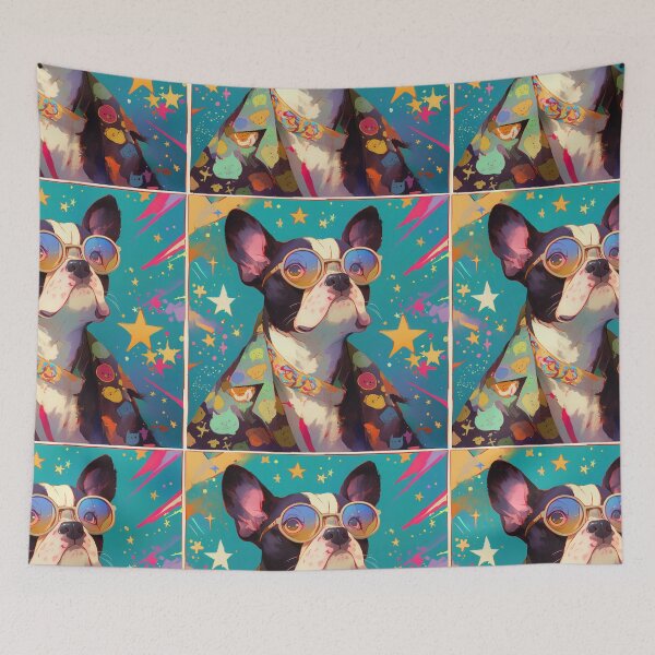 Item preview, Out of this world Boston Terrier designed and sold by MendaciousMina.