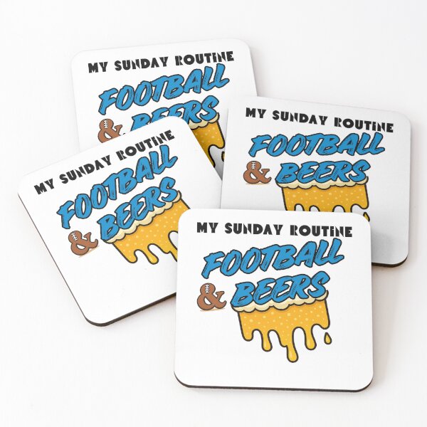 Item preview, Carolina Panthers Sunday Football & Beers designed and sold by ThatFootball12.