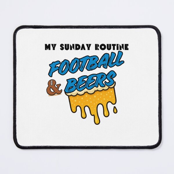 Item preview, Carolina Panthers Sunday Football & Beers designed and sold by ThatFootball12.