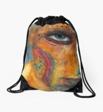 "Angry" Drawstring Bag