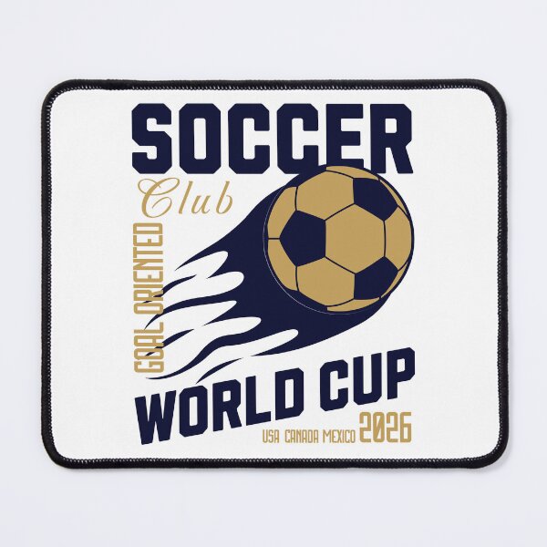 Item preview, Vintage Soccer Club World Cup 2026 Goal Oriented Design designed and sold by Abaseen.