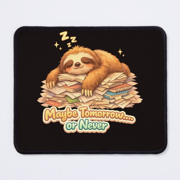 Item preview, Lazy Sloth Pile – Cute Procrastination Overload designed and sold by Rawecz Studio.