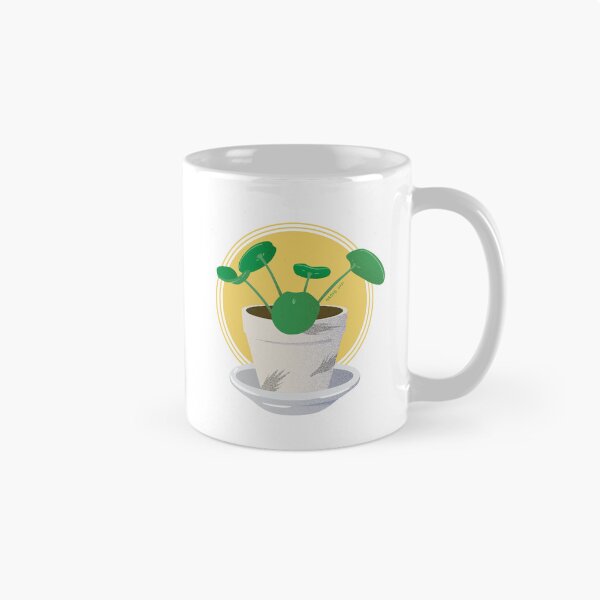 Item preview, Ilustración de la planta de interior Pilea designed and sold by Studio Hromi LLC.