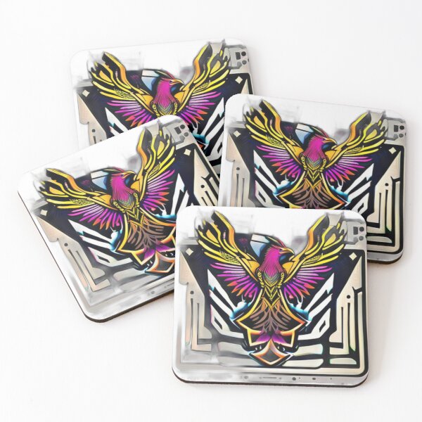 Item preview, Radiant Phoenix - Vibrant Digital Art designed and sold by Bad7Wear.