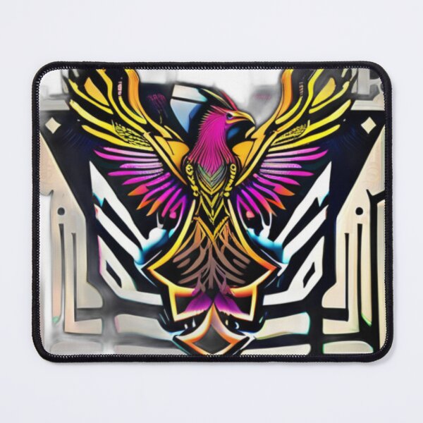 Item preview, Radiant Phoenix - Vibrant Digital Art designed and sold by Bad7Wear.