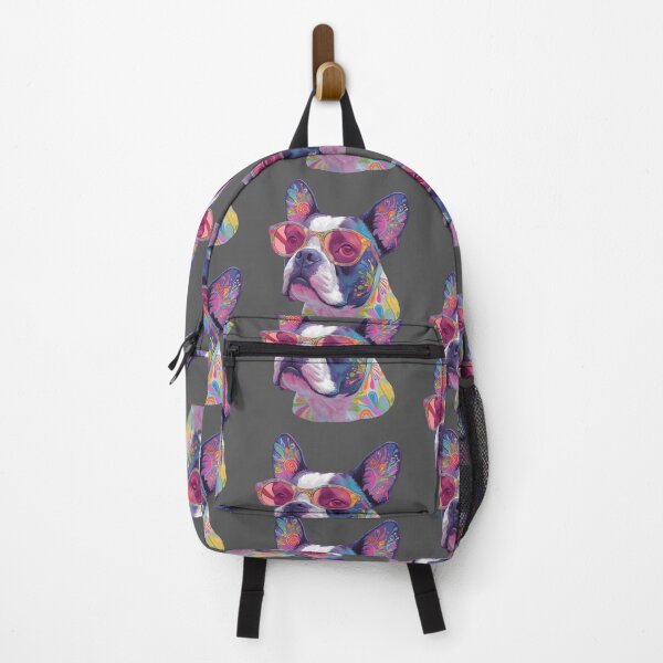 Item preview, Colorful Boston Terrier designed and sold by MendaciousMina.