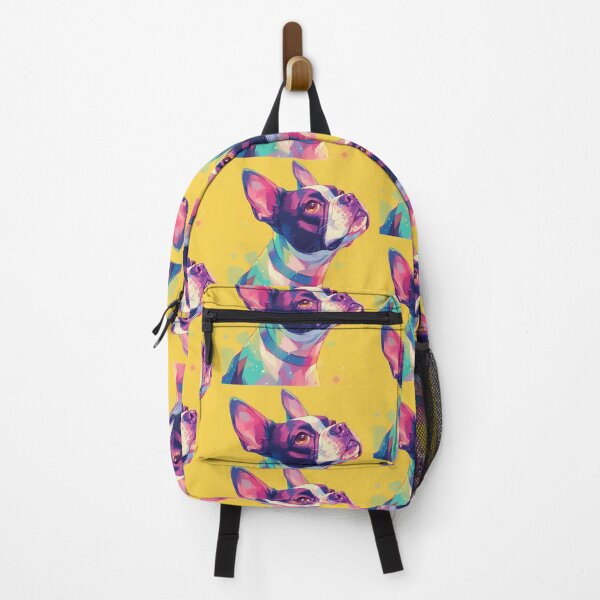Item preview, Colorful Boston Terrier designed and sold by MendaciousMina.