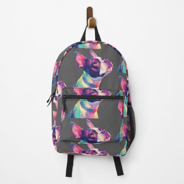 Item preview, Colorful Boston Terrier designed and sold by MendaciousMina.