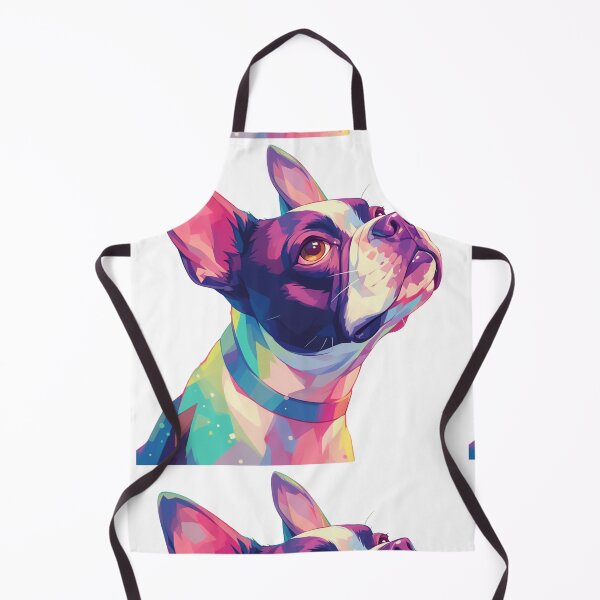 Item preview, Colorful Boston Terrier designed and sold by MendaciousMina.