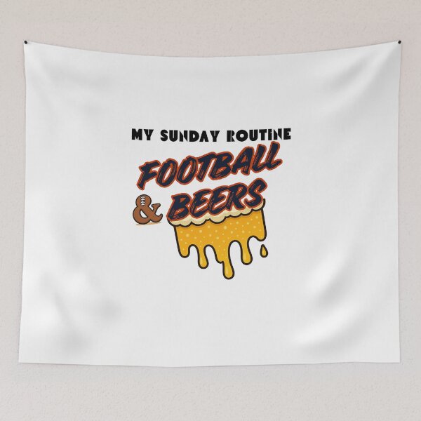 Item preview, Chicago Bears Sunday Football & Beers designed and sold by ThatFootball12.