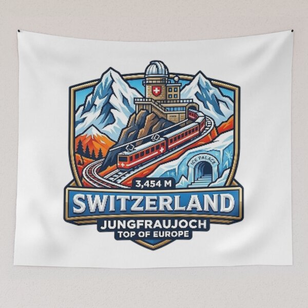 Item preview, Jungfraujoch - Top of Europe designed and sold by likbatonboot.