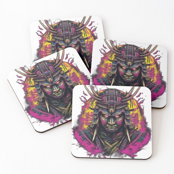 Item preview, Warrior of the Night - Neon Samurai Art designed and sold by Bad7Wear.