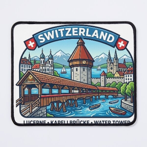 Item preview, CHAPEL BRIDGE designed and sold by likbatonboot.