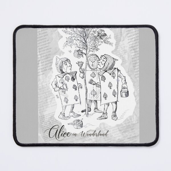 Item preview, Alice in Wonderland - Playing Cards Painting Roses (ink drawing by ACCI) designed and sold by VanyssaGraphics.