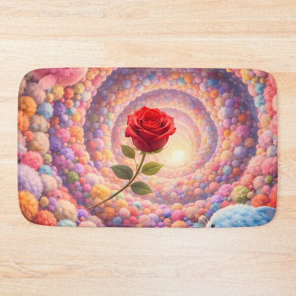 Item preview, Surreal Rose Portal Dreamy Fantasy Art designed and sold by KnitOfShadoF.