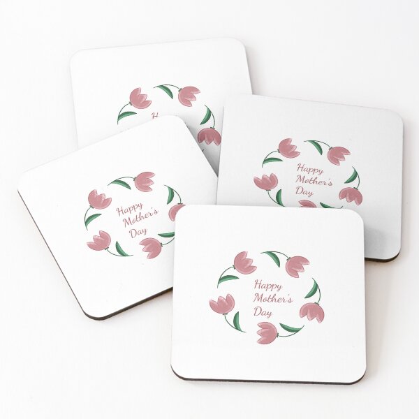 Item preview, Happy Mothers Day Floral Wreath Cute Pink Design designed and sold by EL-Lebedenko.