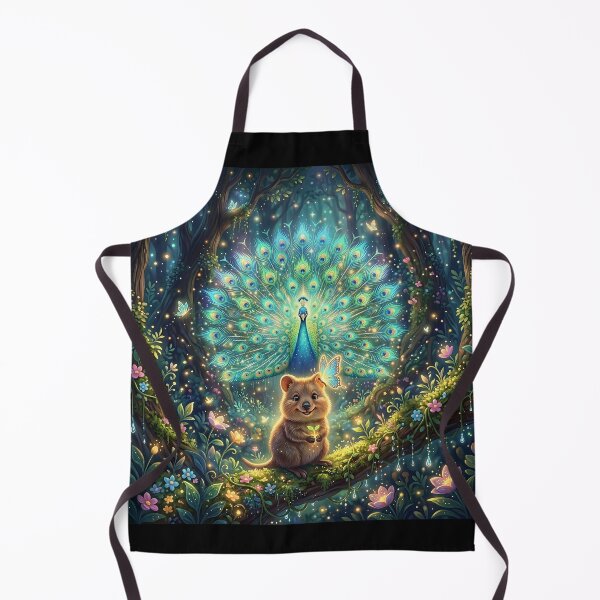 Item preview, quokka & the peacock designed and sold by Gene Arts.