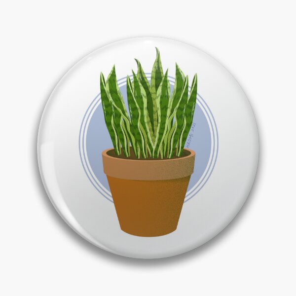 Item preview, Snake Plant Houseplant Illustration designed and sold by Studio Hromi LLC.