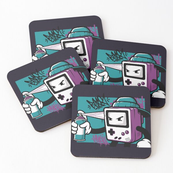 Item preview, Vintage Game Device in Graffiti Artstyle designed and sold by Junasaji.