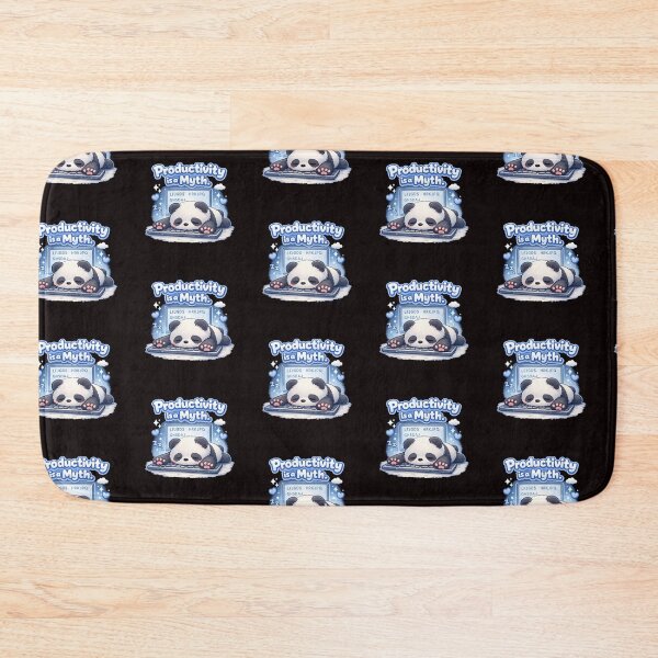 Item preview, Sleepy Panda Keyboard – Cute Anti‑Productivity designed and sold by Rawecz Studio.