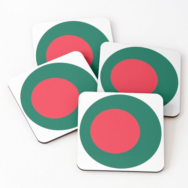 Item preview, Bangladesh Round Flag Bengali Patriotic Heritage designed and sold by NTGUILTY.