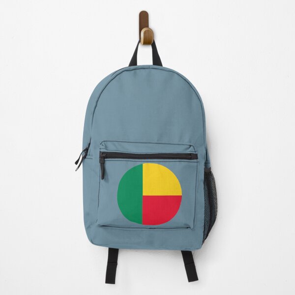 Item preview, Benin Round Flag Beninese Patriotic Heritage designed and sold by NTGUILTY.