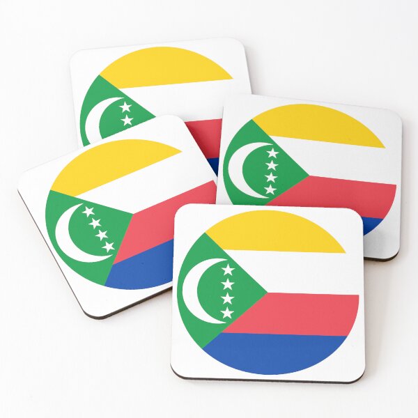 Item preview, Comoros Round Flag Comorian Patriotic Heritage designed and sold by NTGUILTY.