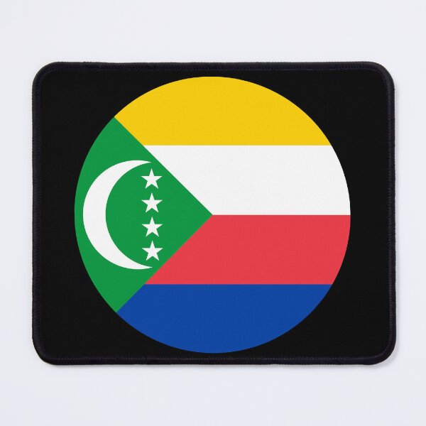 Item preview, Comoros Round Flag Comorian Patriotic Heritage designed and sold by NTGUILTY.