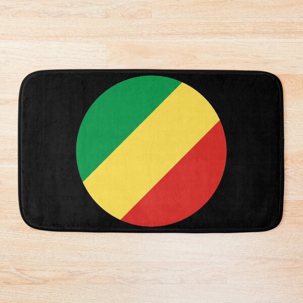 Item preview, Republic of the Congo Round Flag Congolese Heritage designed and sold by NTGUILTY.